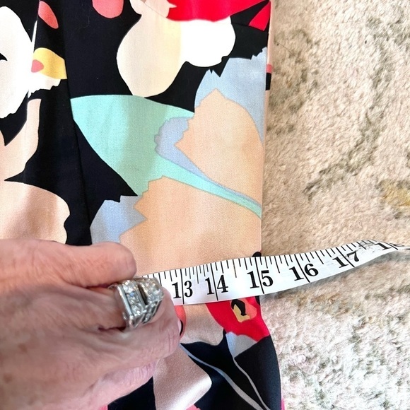 🌺David Meister, Amazing Flower Power Dress, Gorgeous Colors & Design, 8 - Picture 9 of 11